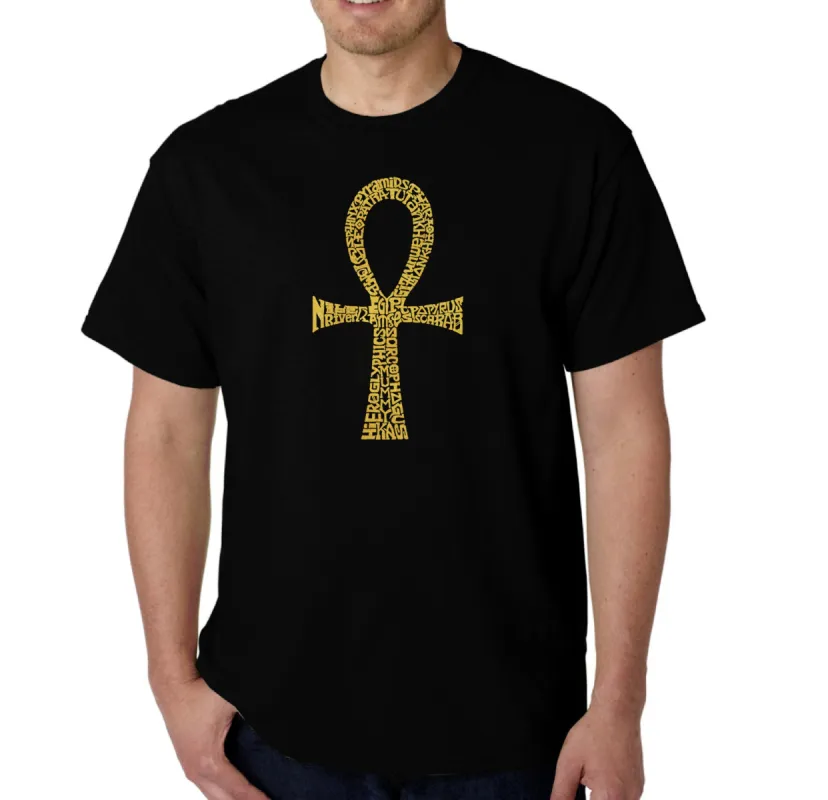 ANKH - Men's Word Art T-Shirt sold by LA Pop Art