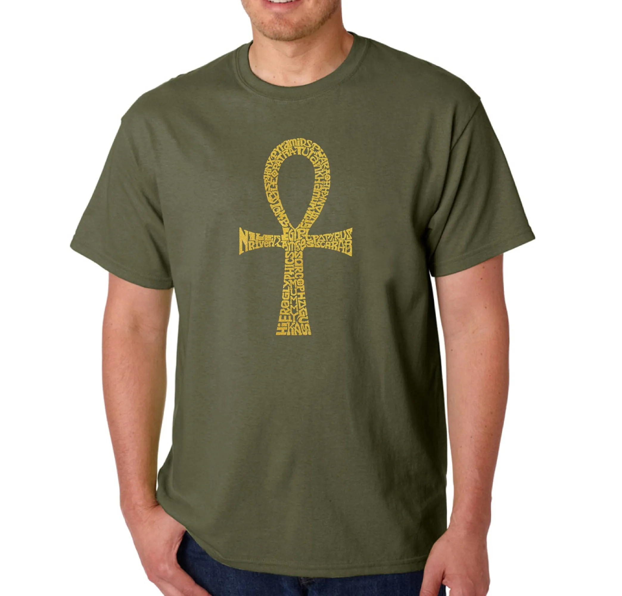 ANKH - Men's Word Art T-Shirt sold by LA Pop Art product image thumbnail 5