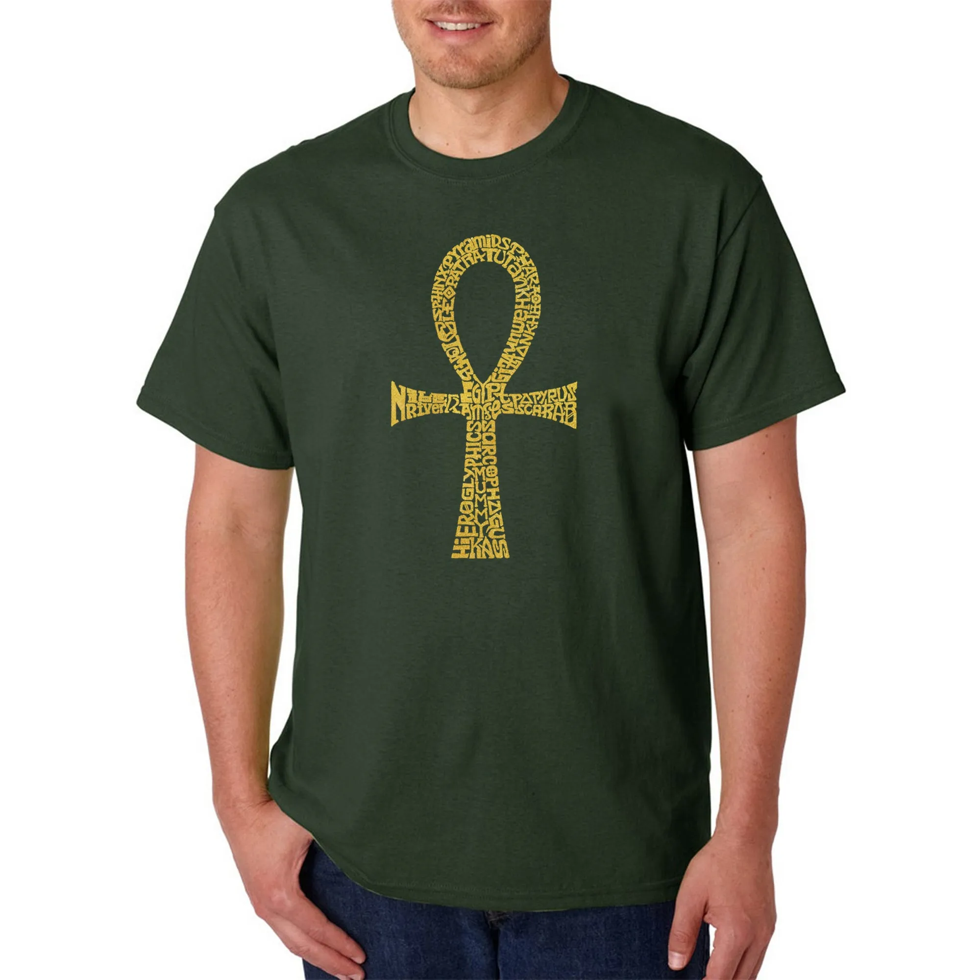 ANKH - Men's Word Art T-Shirt sold by LA Pop Art product image thumbnail 4