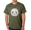Panda - Men's Word Art T-Shirt sold by LA Pop Art
