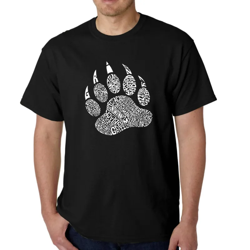 Types of Bears - Men's Word Art T-Shirt sold by LA Pop Art