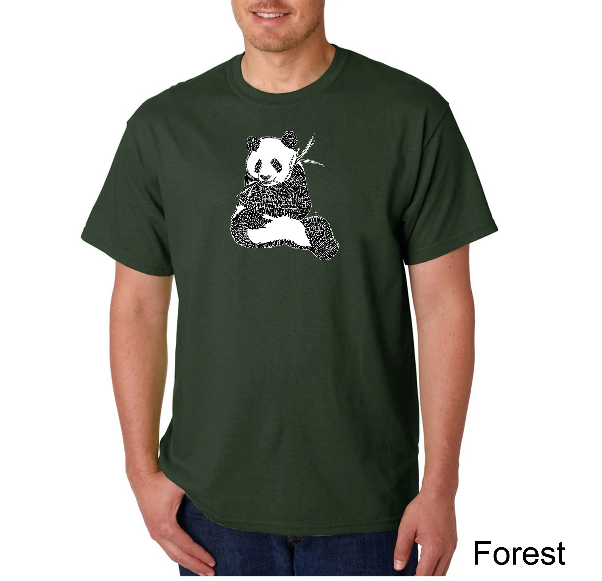 ENDANGERED SPECIES - Men's Word Art T-Shirt sold by LA Pop Art product image thumbnail 4