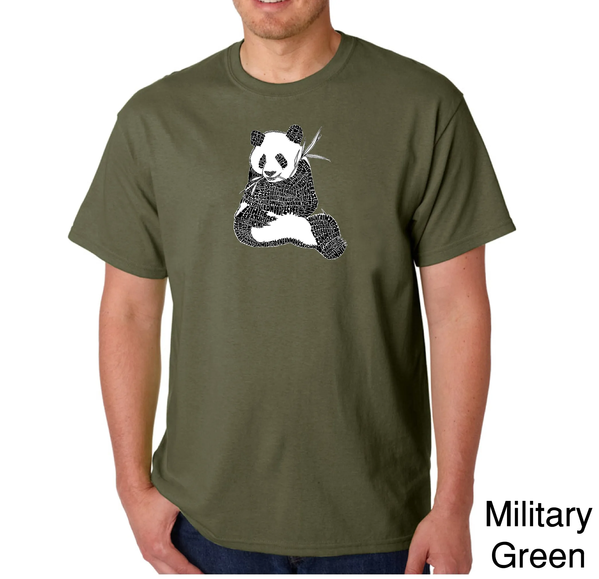 ENDANGERED SPECIES - Men's Word Art T-Shirt sold by LA Pop Art product image thumbnail 5