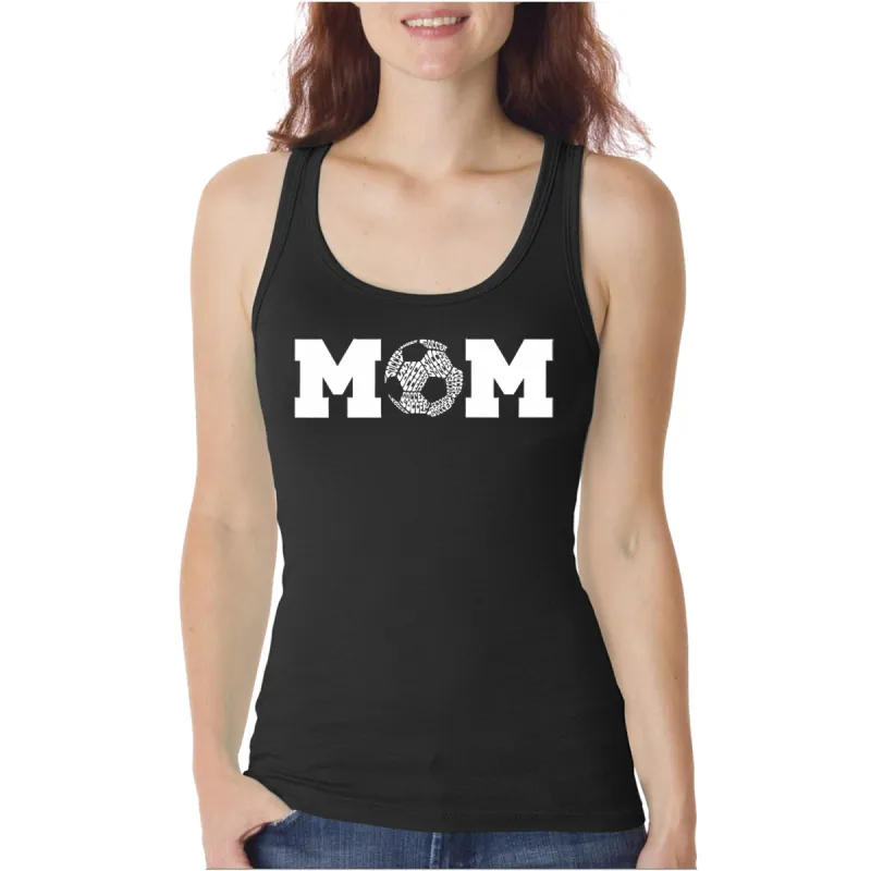 Soccer Mom - Women's Word Art Tank Top sold by LA Pop Art