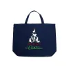 Meowy Christmas Tree - Large Word Art Tote Bag sold by LA Pop Art