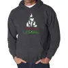 Meowy Christmas Tree - Men's Word Art Hooded Sweatshirt sold by LA Pop Art