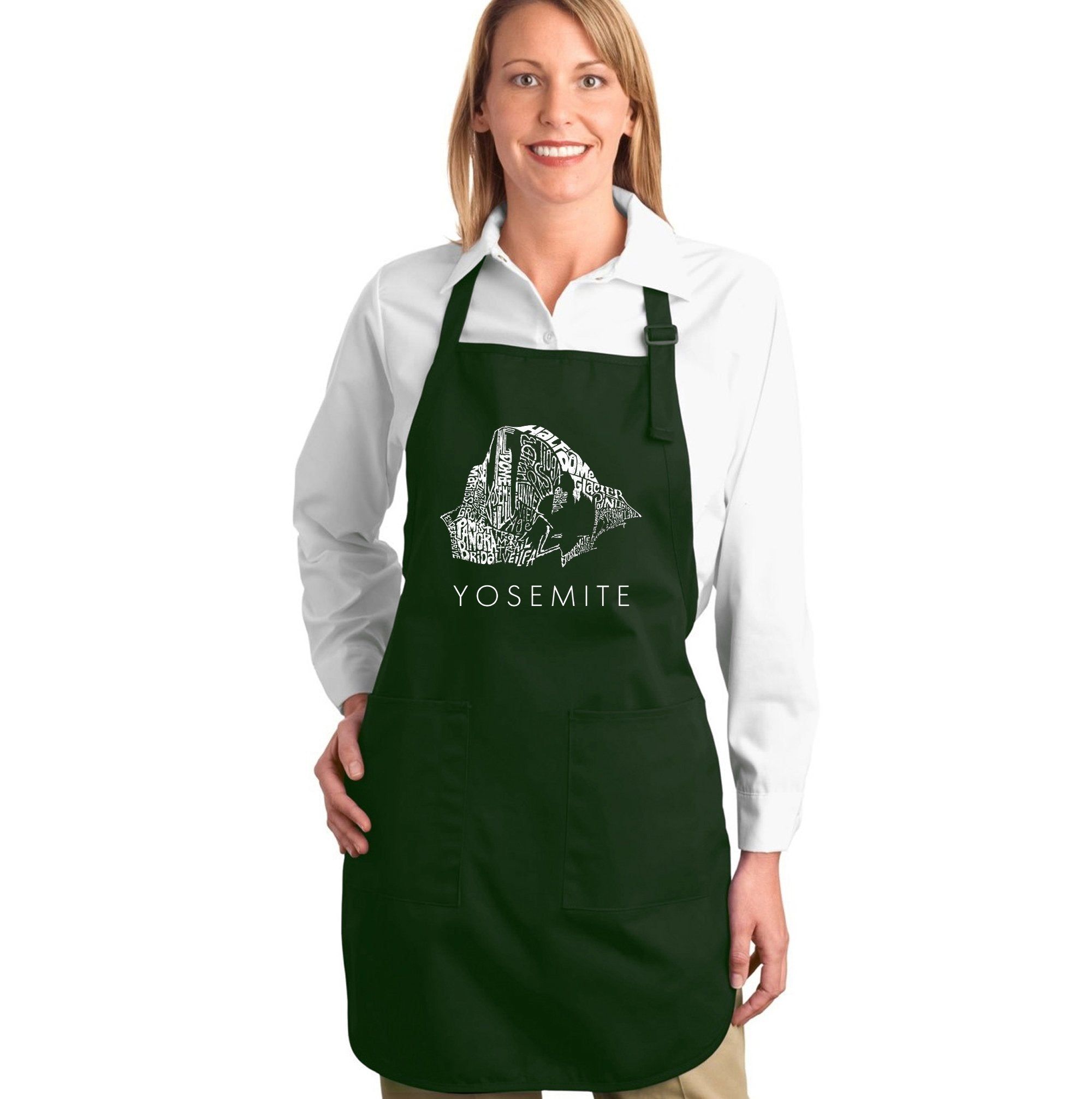 Yosemite - Full Length Word Art Apron sold by LA Pop Art product image thumbnail 5