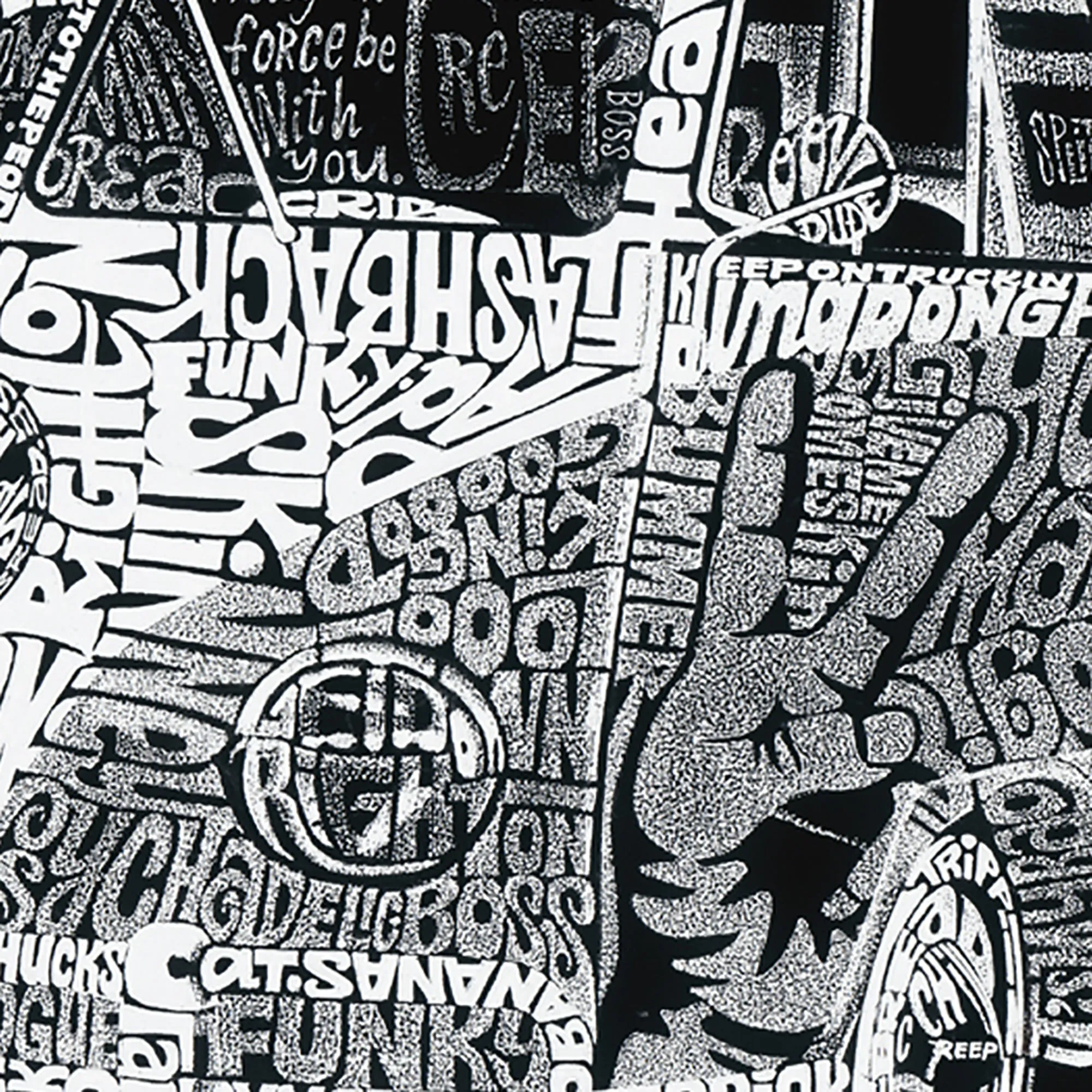 Women's Plus Size Word Art V-Neck - THE 70'S sold by LA Pop Art product image thumbnail 3