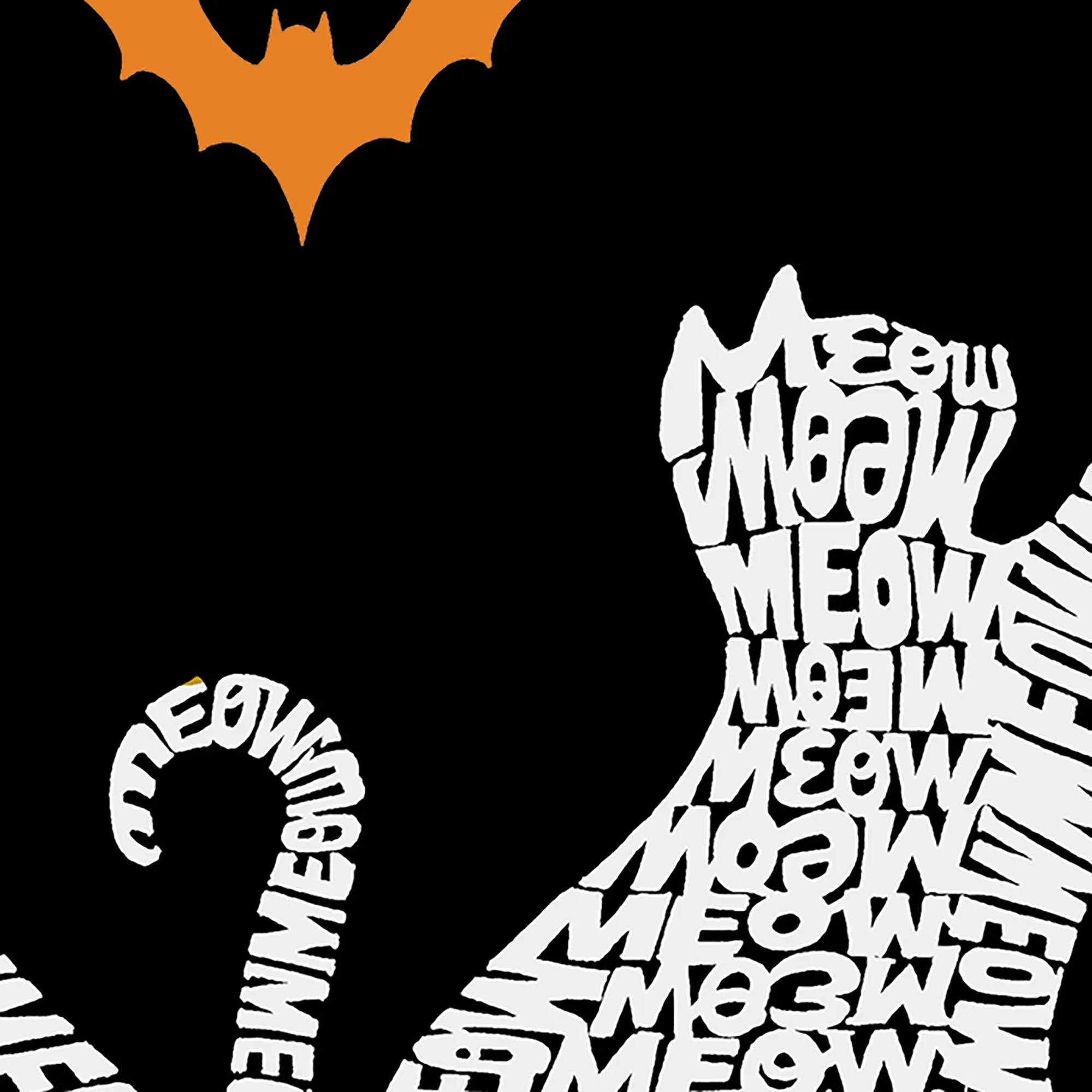 Lunar Bats - Women's Plus Size Word Art T-Shirt sold by LA Pop Art product image thumbnail 3