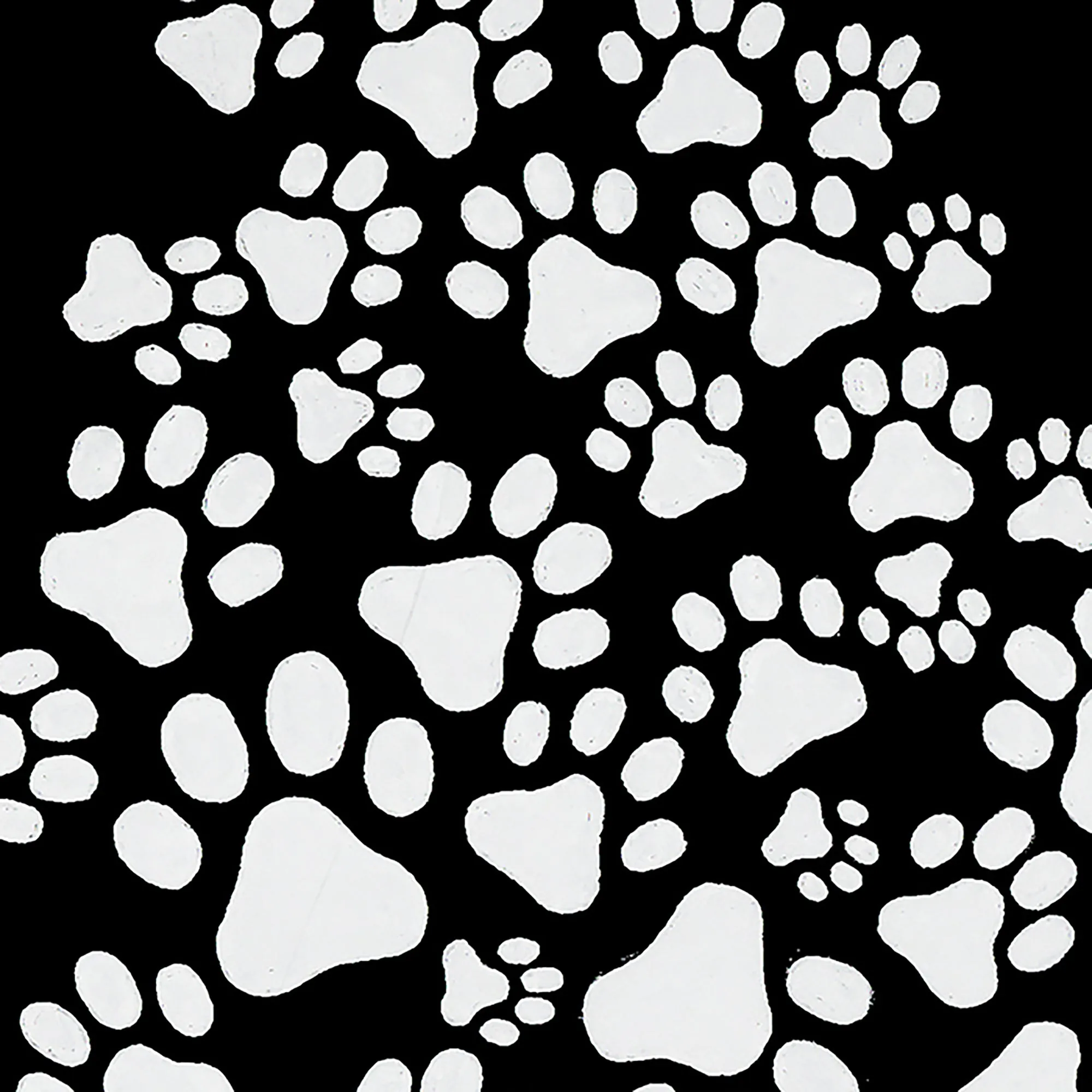 Paw Christmas Tree - Women's Plus Size Word Art T-Shirt sold by LA Pop Art product image thumbnail 3