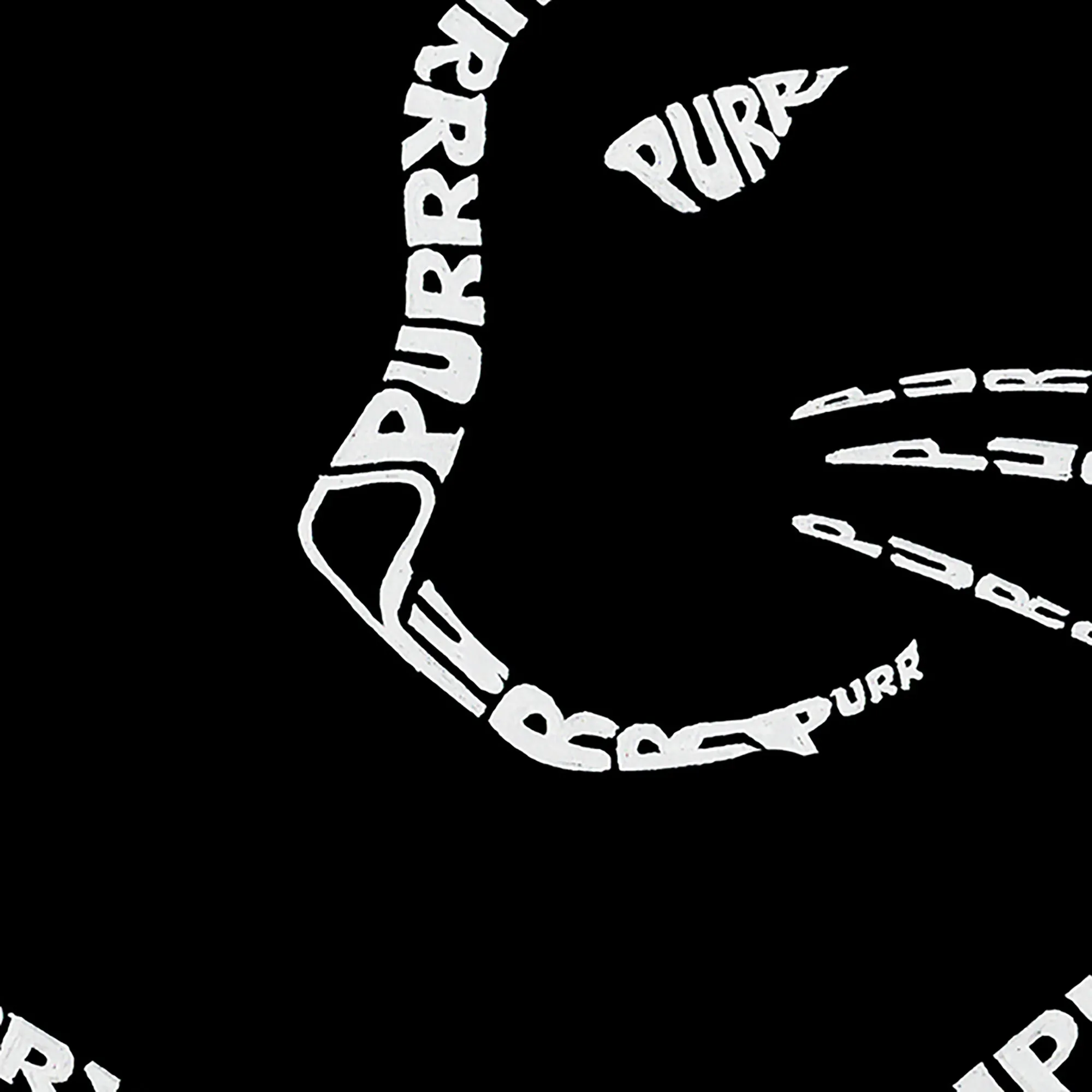 Cat Heart - Women's Plus Size Word Art T-Shirt sold by LA Pop Art product image thumbnail 3