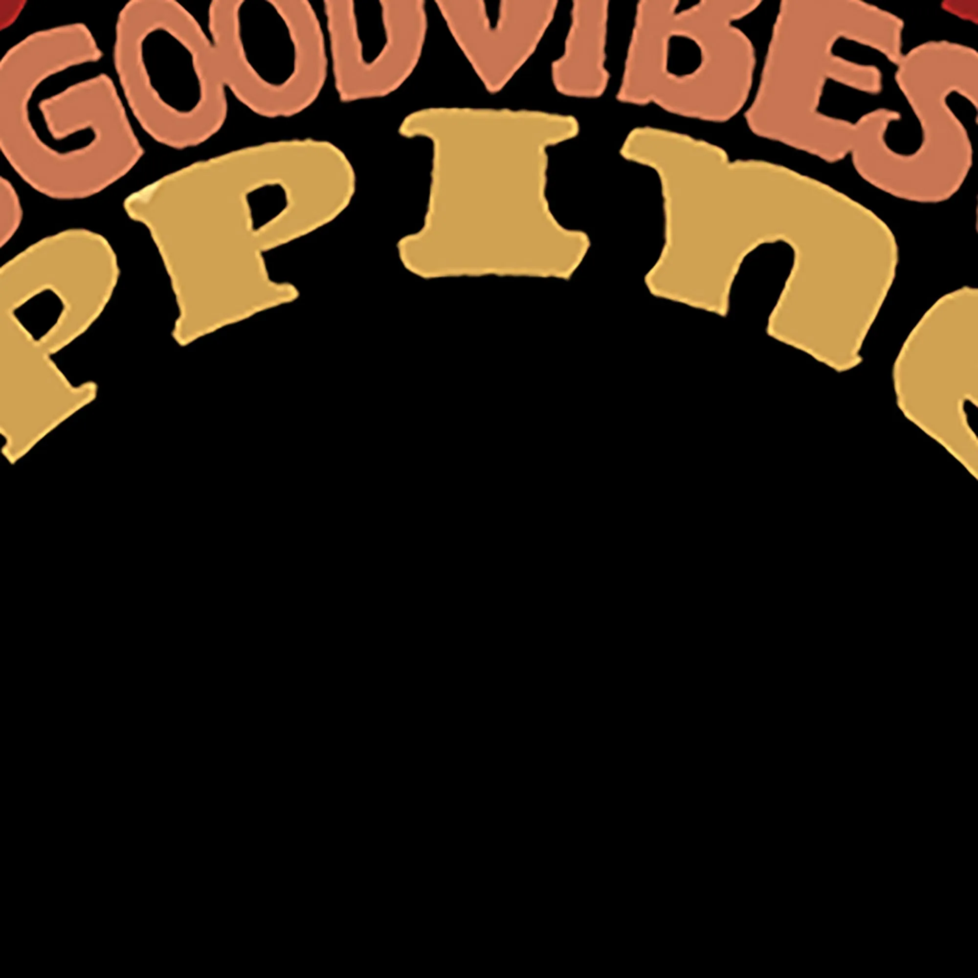 Women's Plus Size Word Art T-shirt - Good Vibes sold by LA Pop Art product image thumbnail 3