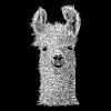 Women's Plus Size Word Art T-shirt - Llama sold by LA Pop Art