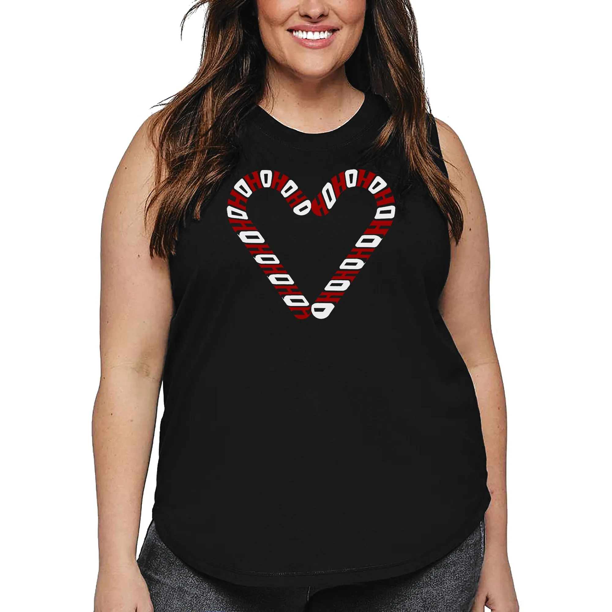 Candy Canes - Women's Plus Size Word Art Tank Top sold by LA Pop Art