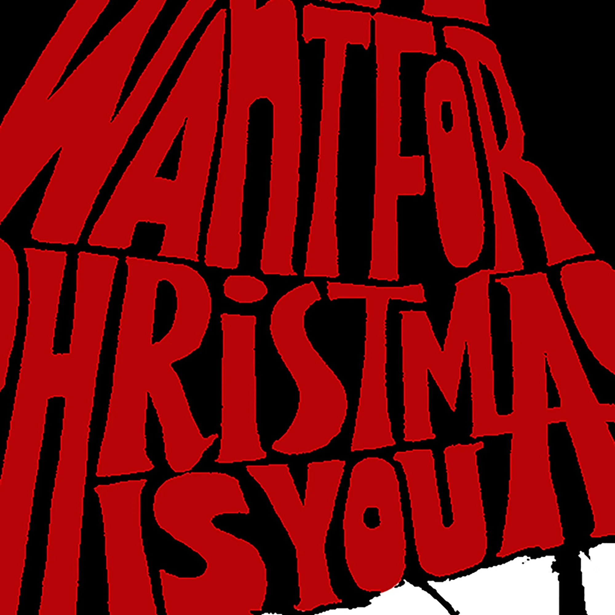 All I Want for Christmas is You - Women's Plus Size Word Art Tank Top sold by LA Pop Art product image thumbnail 3