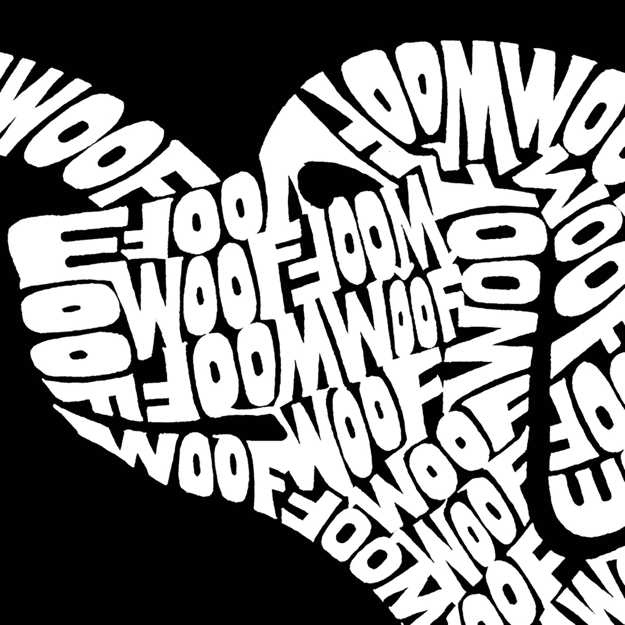 Dog Heart - Women's Plus Size Word Art Tank Top sold by LA Pop Art product image thumbnail 3