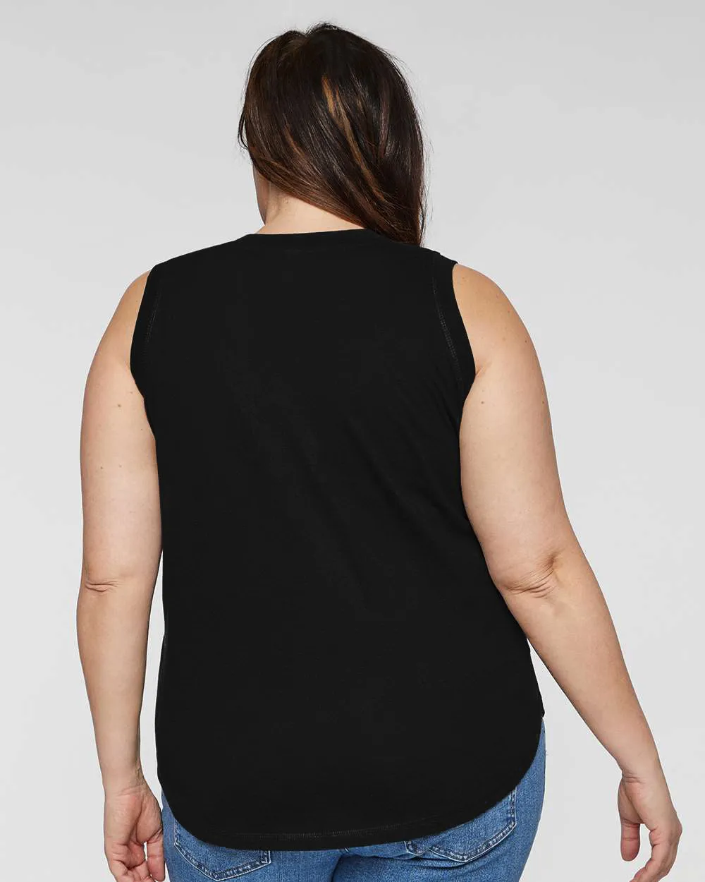 Women's Plus Size Word Art Tank Top - God Bless America sold by LA Pop Art product image thumbnail 4