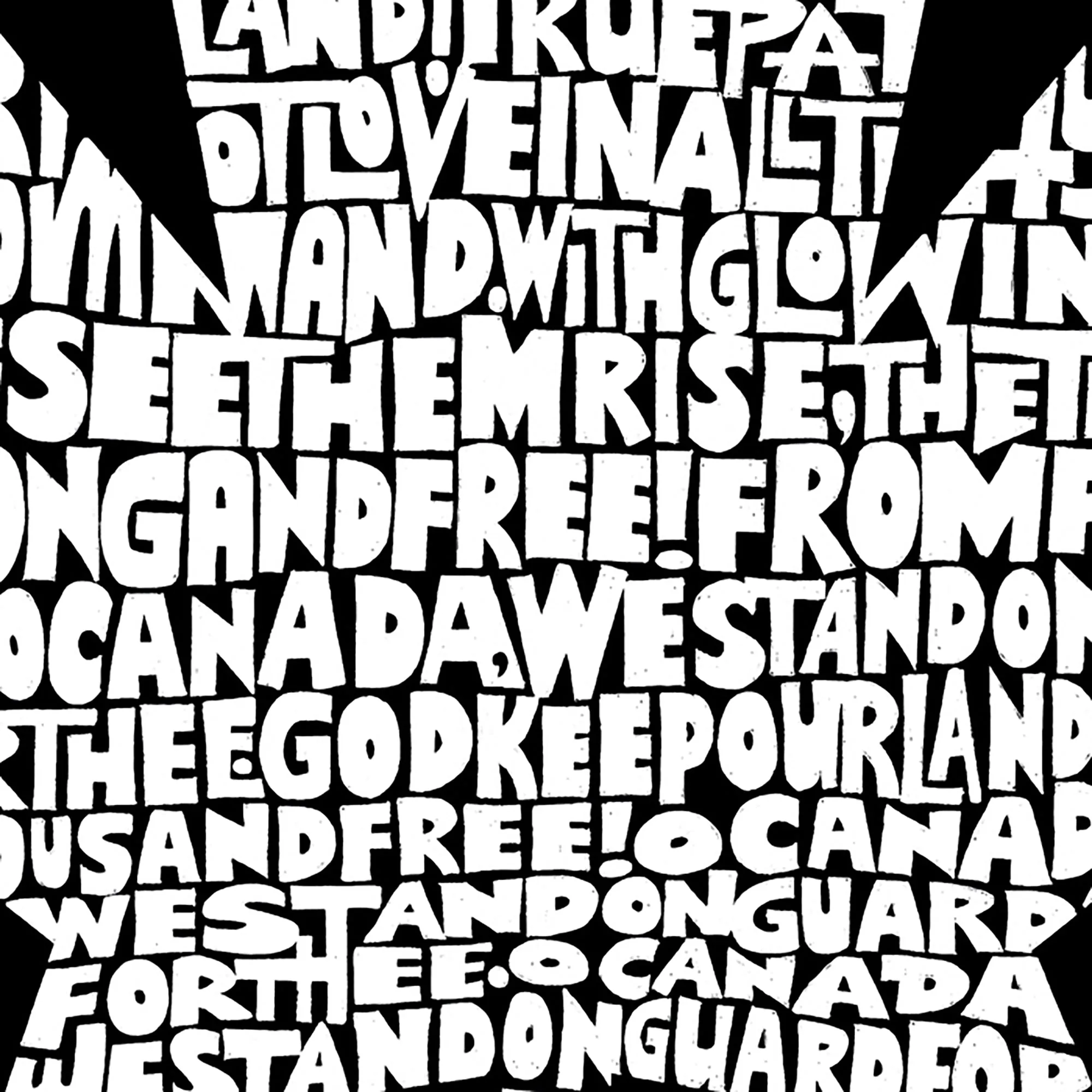 Women's Plus Size Word Art Tank Top - CANADIAN NATIONAL ANTHEM sold by LA Pop Art product image thumbnail 3