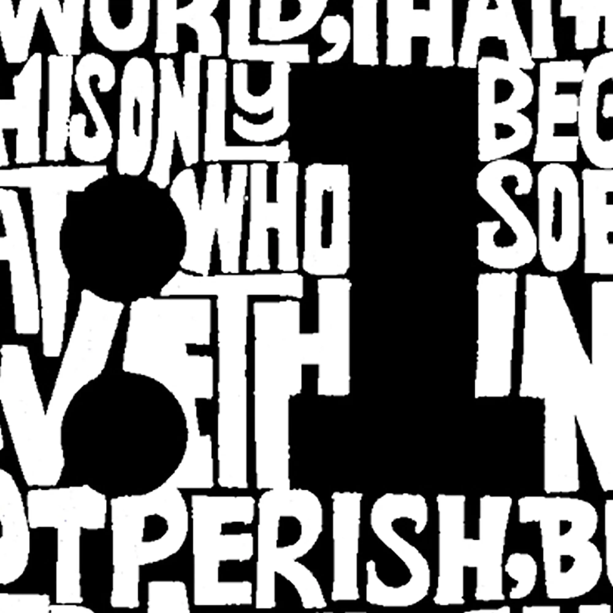 Women's Plus Size Word Art Tank Top - John 3:16 sold by LA Pop Art product image thumbnail 3