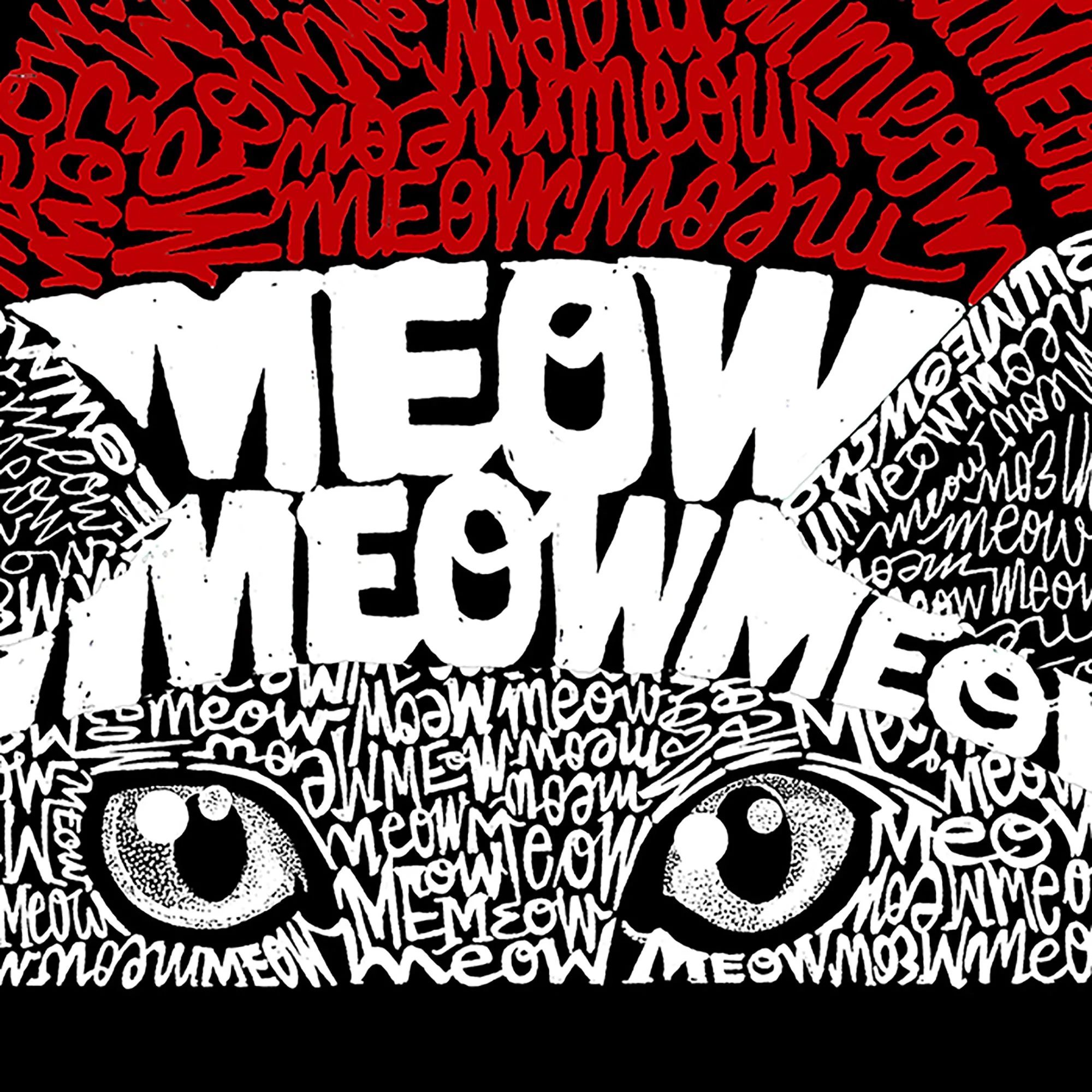 Christmas Peeking Cat - Women's Plus Size Word Art V-Neck sold by LA Pop Art product image thumbnail 3