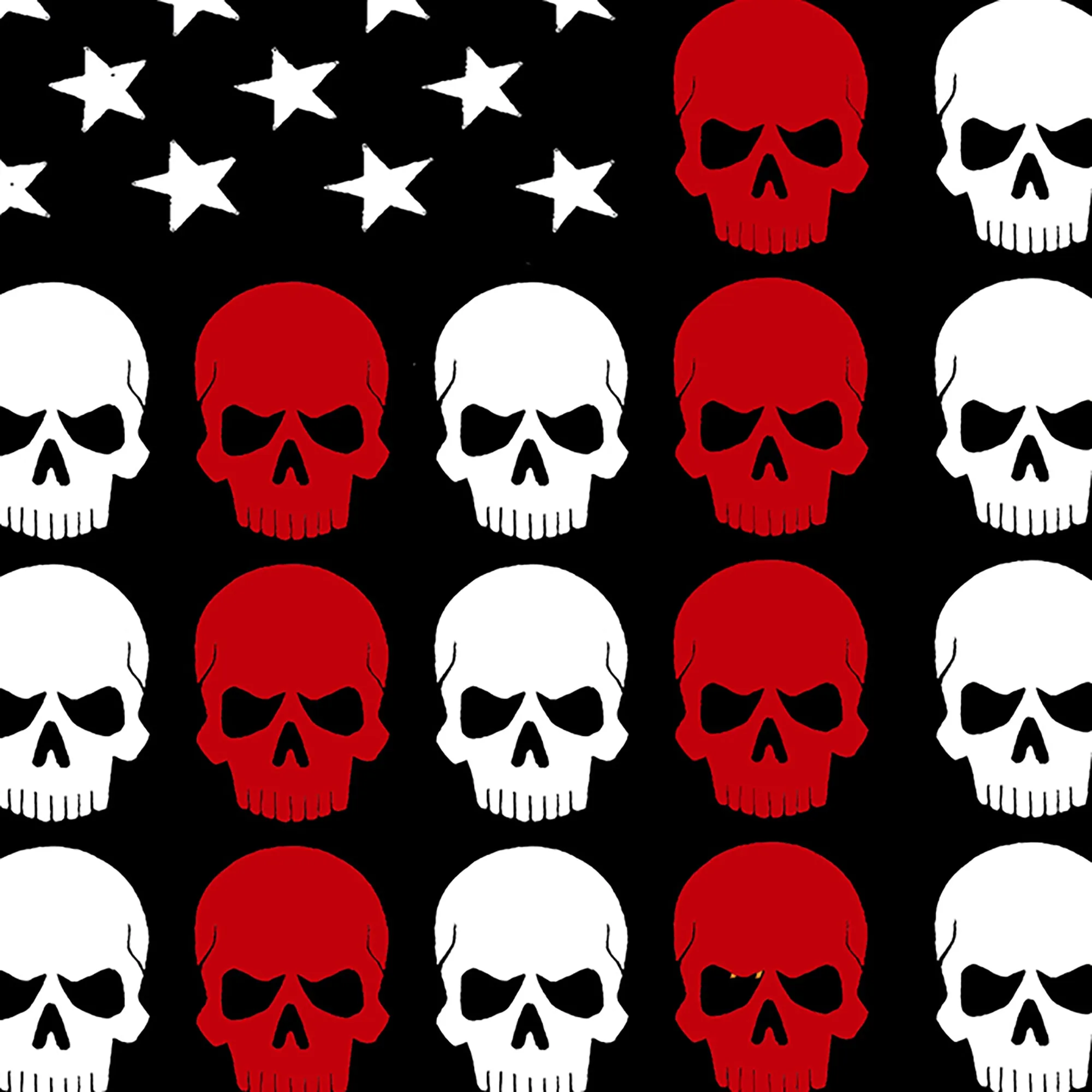 Skull Flag - Boy's Word Art Crewneck Sweatshirt sold by LA Pop Art product image thumbnail 4