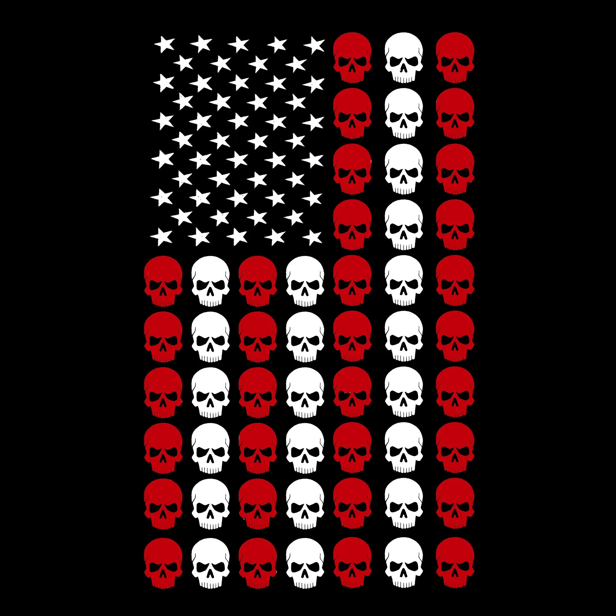 Skull Flag - Boy's Word Art Crewneck Sweatshirt sold by LA Pop Art product image thumbnail 2