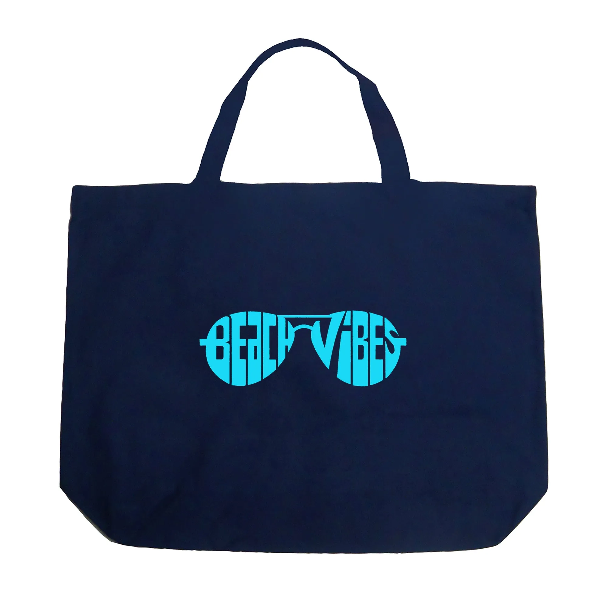 Beach Vibes - Large Word Art Tote Bag sold by LA Pop Art product image thumbnail 5