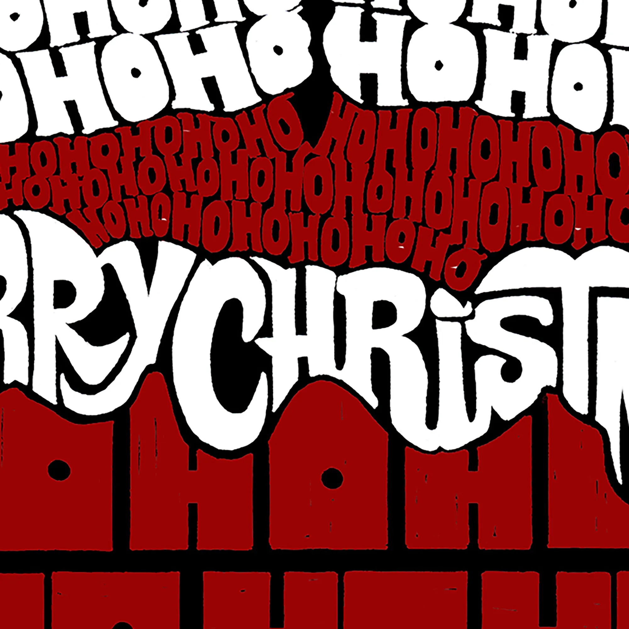 Chimney Santa - Women's Word Art Hooded Sweatshirt sold by LA Pop Art product image thumbnail 3