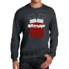 Chimney Santa - Men's Word Art Crewneck Sweatshirt sold by LA Pop Art