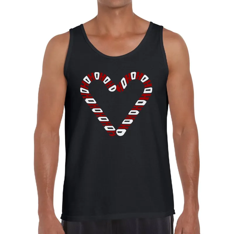 Candy Canes - Men's Word Art Tank Top sold by LA Pop Art