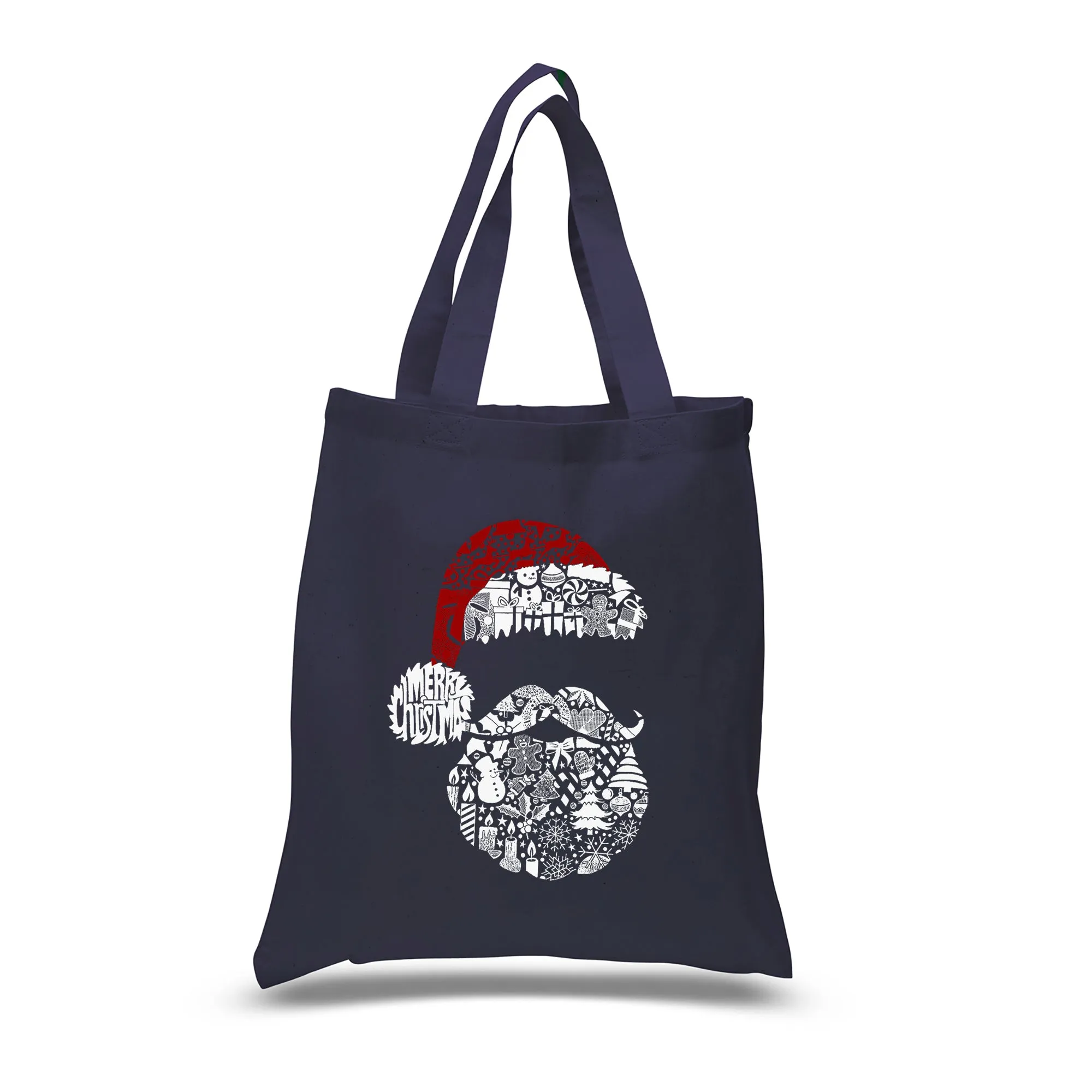 Santa Pics - Small Word Art Tote Bag sold by LA Pop Art product image thumbnail 5