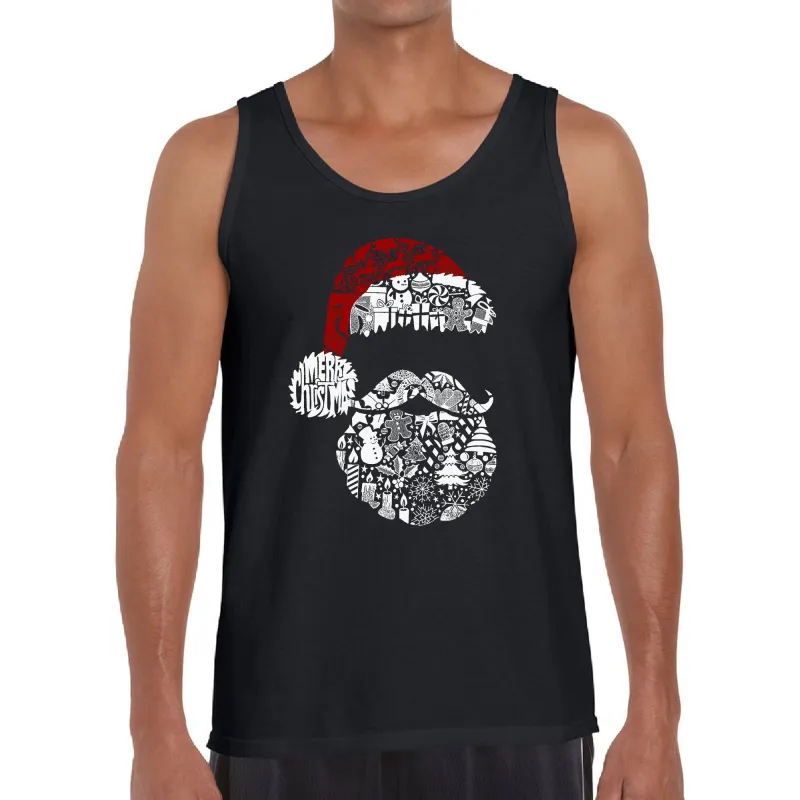 Santa Pics - Men's Word Art Tank Top sold by LA Pop Art