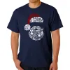 Santa Pics - Men's Word Art T-Shirt sold by LA Pop Art
