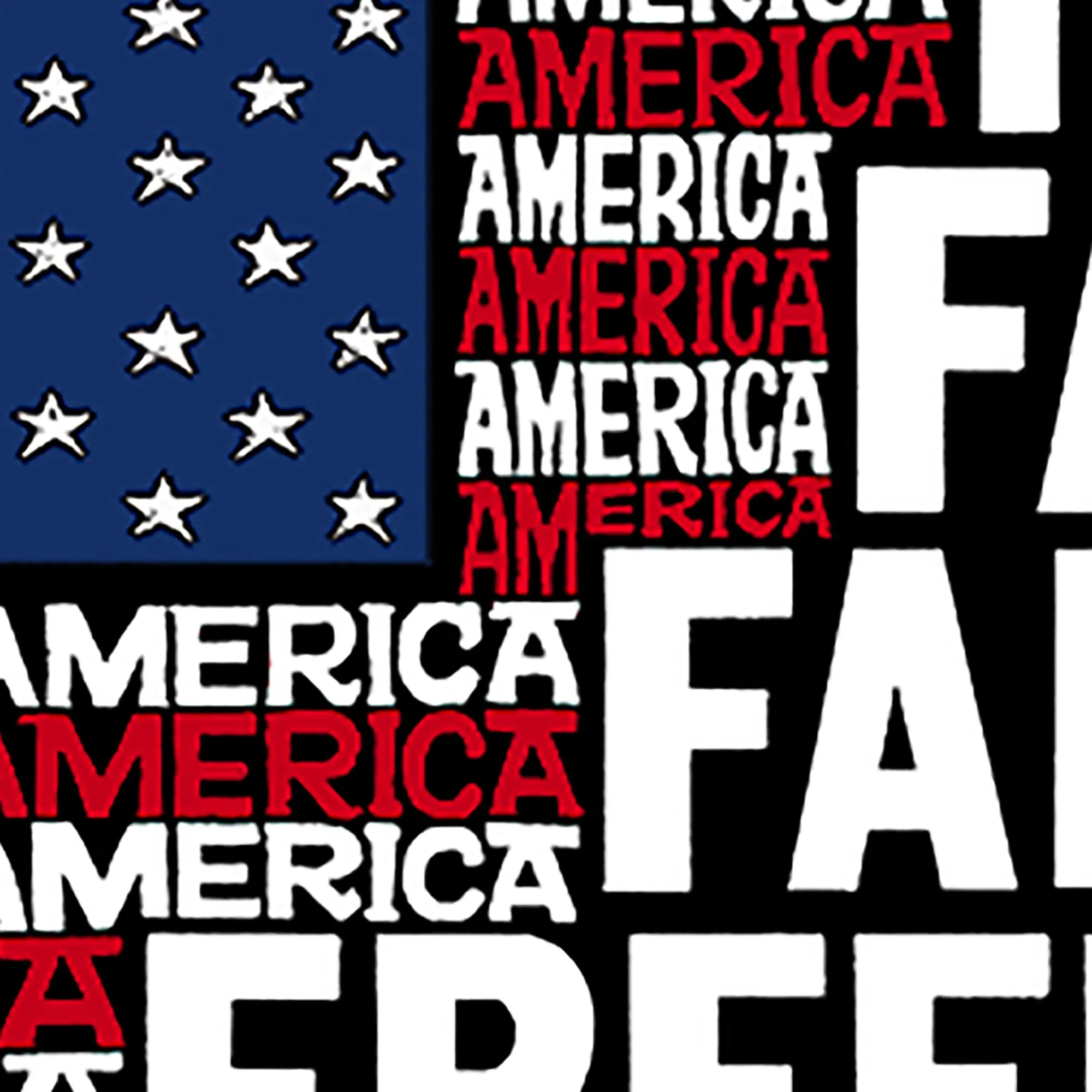 Faith Flag - Men's Word Art Sleeveless T-Shirt sold by LA Pop Art product image thumbnail 3