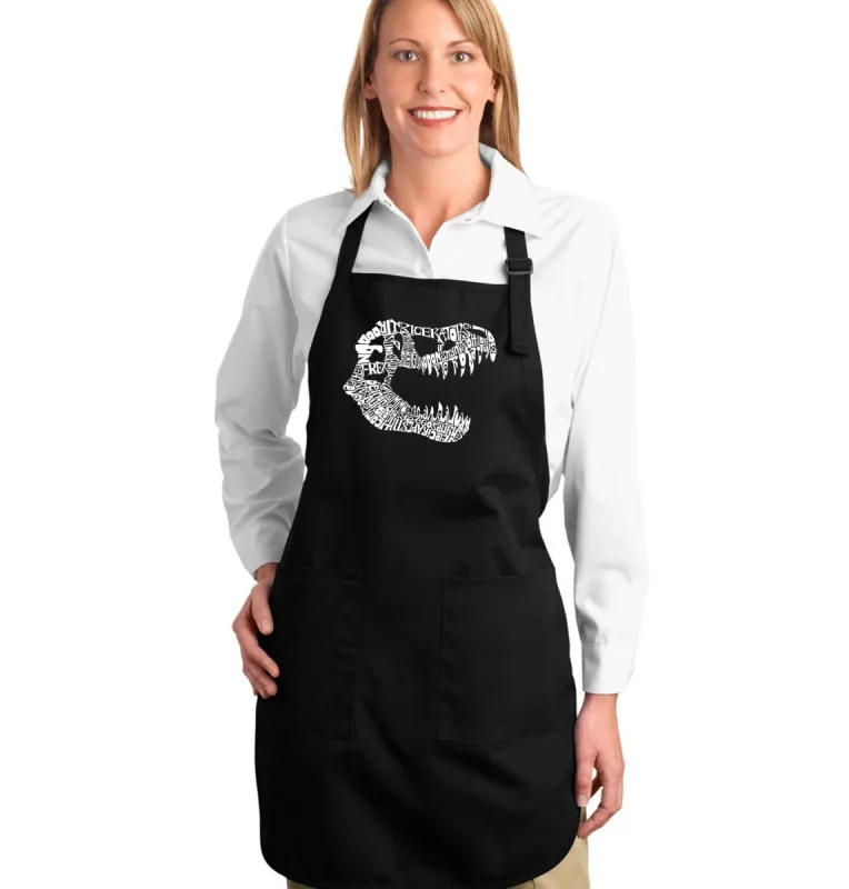 TREX - Full Length Word Art Apron sold by LA Pop Art