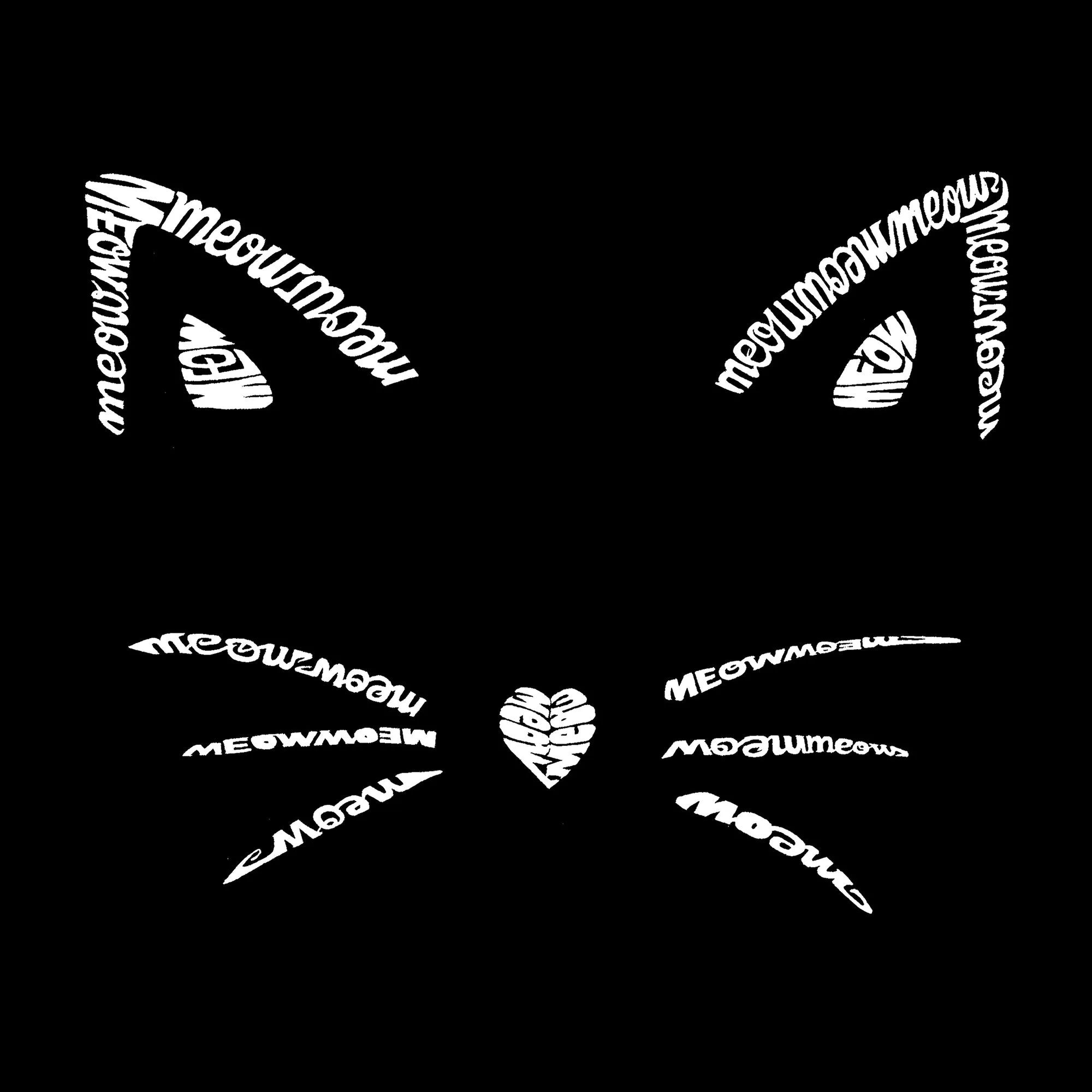 Whiskers - Women's Word Art Tank Top sold by LA Pop Art product image thumbnail 2
