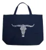 Names of Legendary Outlaws - Large Word Art Tote Bag sold by LA Pop Art