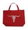 Names of Legendary Outlaws - Large Word Art Tote Bag sold by LA Pop Art