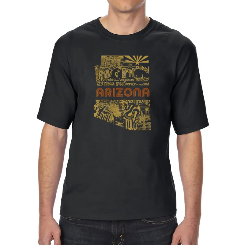Az Pics - Men's Tall Word Art T-Shirt sold by LA Pop Art