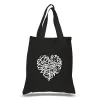 LOVE - Small Word Art Tote Bag sold by LA Pop Art