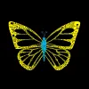 Butterfly  - Men's Word Art Sleeveless T-Shirt sold by LA Pop Art