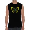 Butterfly  - Men's Word Art Sleeveless T-Shirt sold by LA Pop Art
