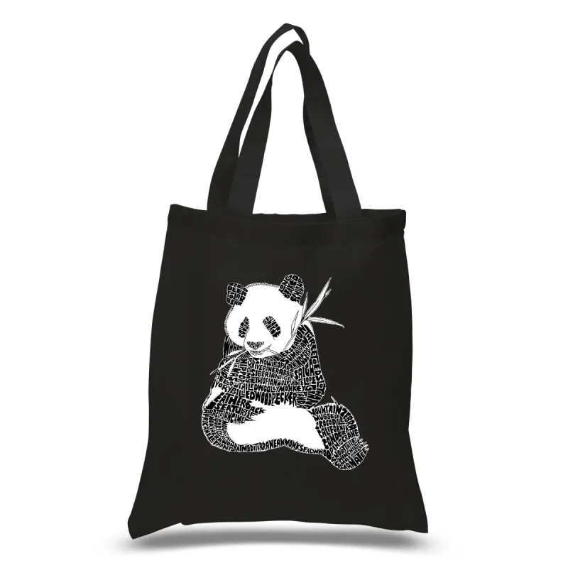 ENDANGERED SPECIES - Small Word Art Tote Bag sold by LA Pop Art