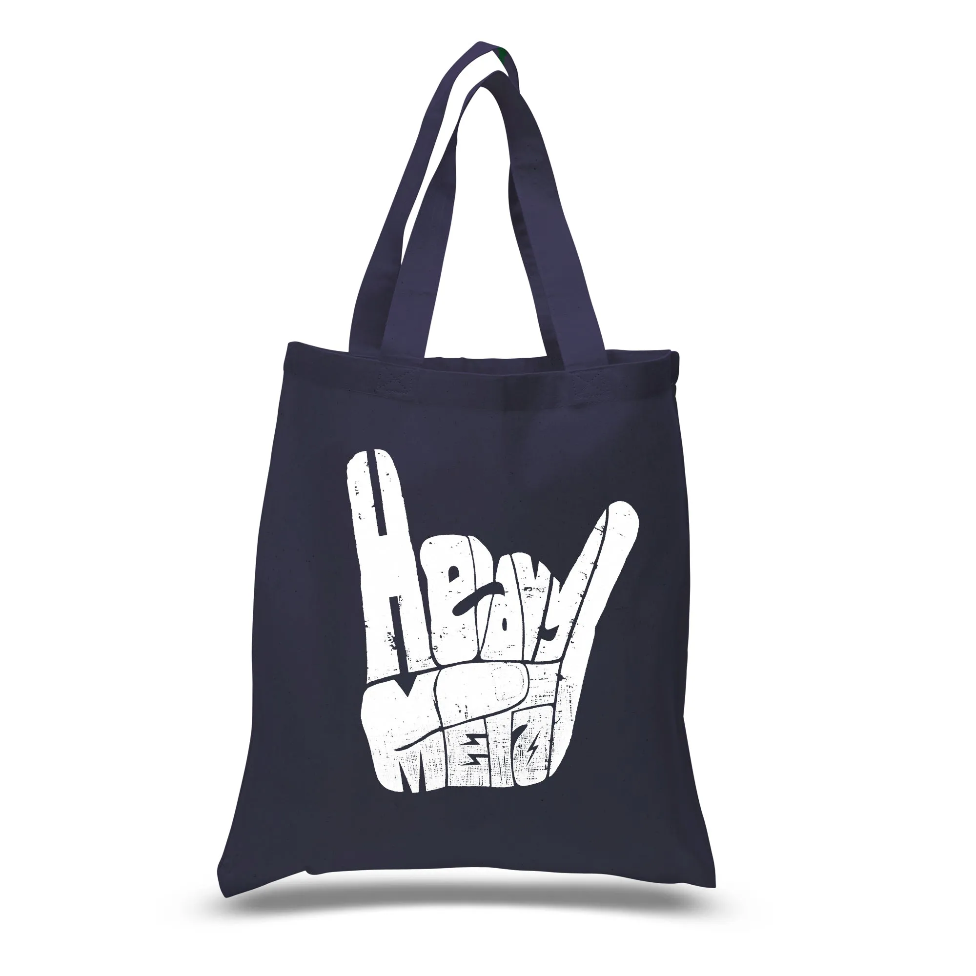 Heavy Metal - Small Word Art Tote Bag sold by LA Pop Art product image thumbnail 4