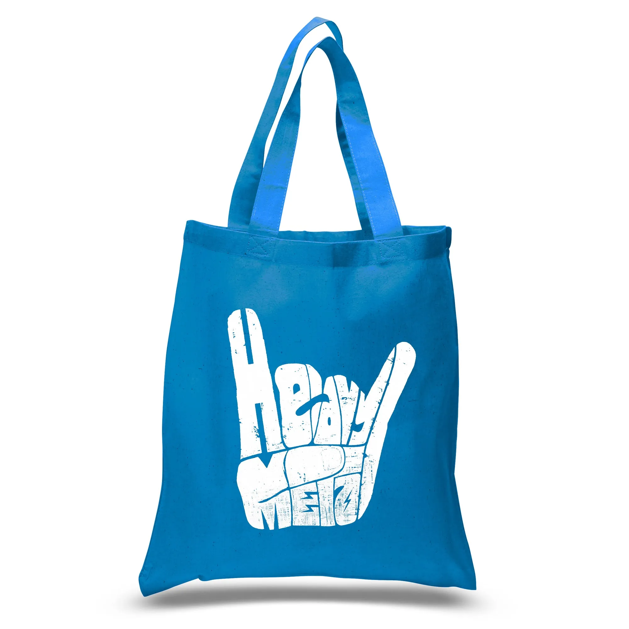 Heavy Metal - Small Word Art Tote Bag sold by LA Pop Art product image thumbnail 5