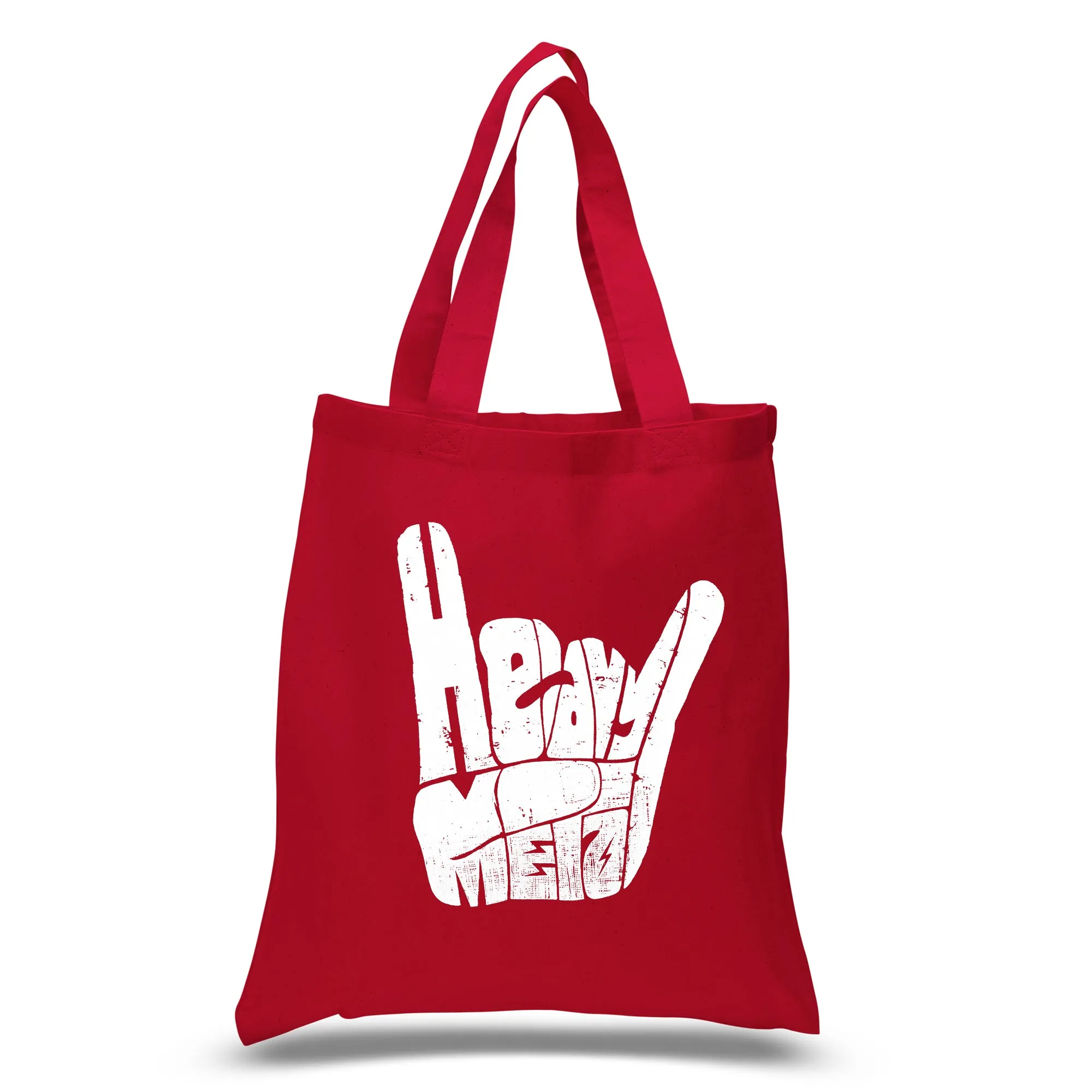 Heavy Metal - Small Word Art Tote Bag sold by LA Pop Art product image thumbnail 3