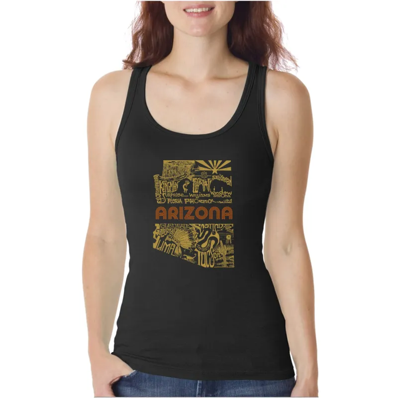 Az Pics  - Women's Word Art Tank Top sold by LA Pop Art