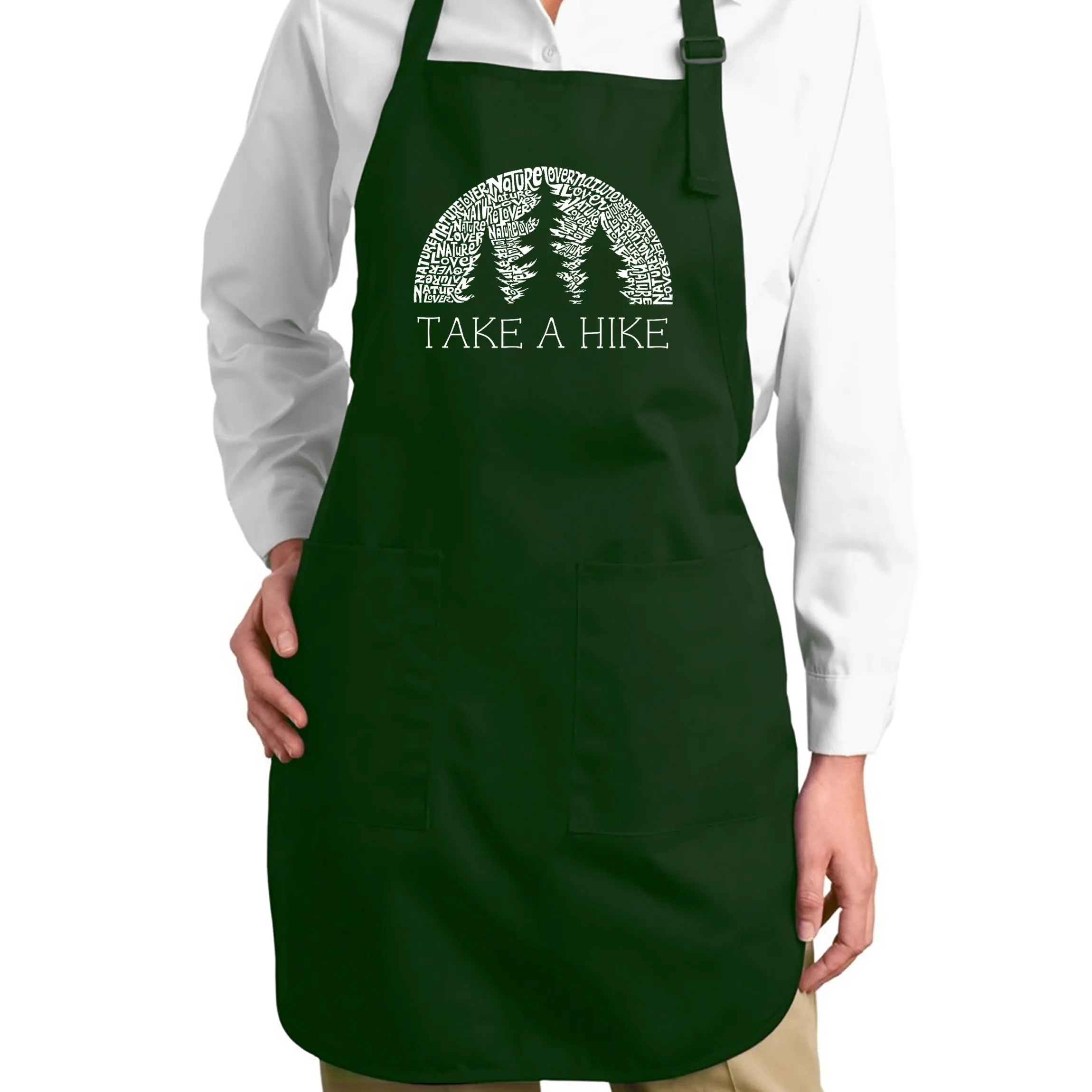 Nature Lover - Full Length Word Art Apron sold by LA Pop Art product image thumbnail 5
