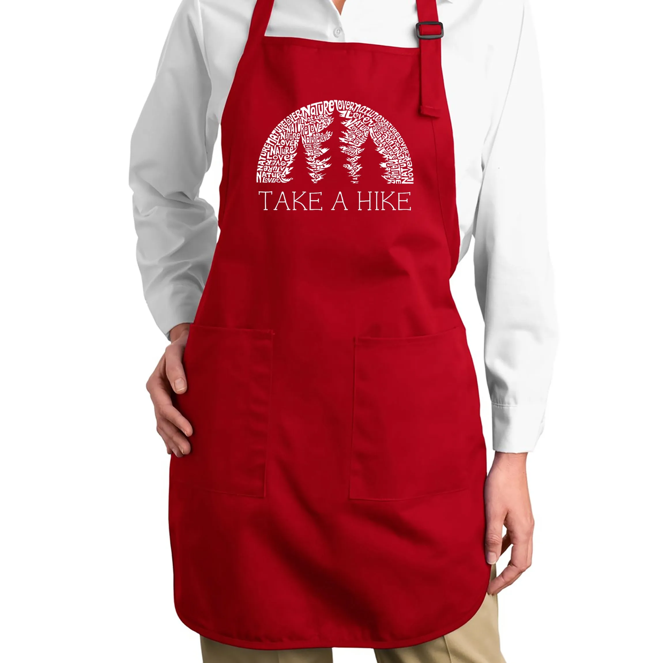 Nature Lover - Full Length Word Art Apron sold by LA Pop Art product image thumbnail 3