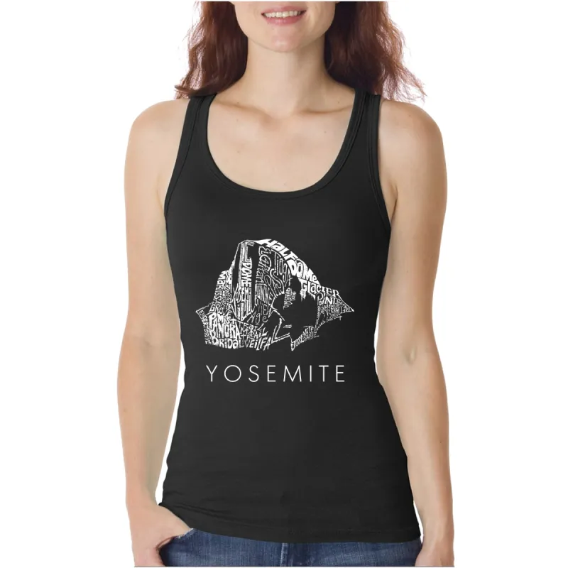 Yosemite - Women's Word Art Tank Top sold by LA Pop Art